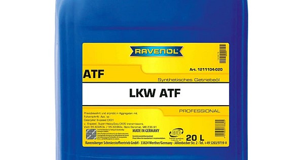 ☀️ Трансмисионно масло RAVENOL LKW ATF Synthetik 20л. ☀️ - ️ Ценa — ️ ...