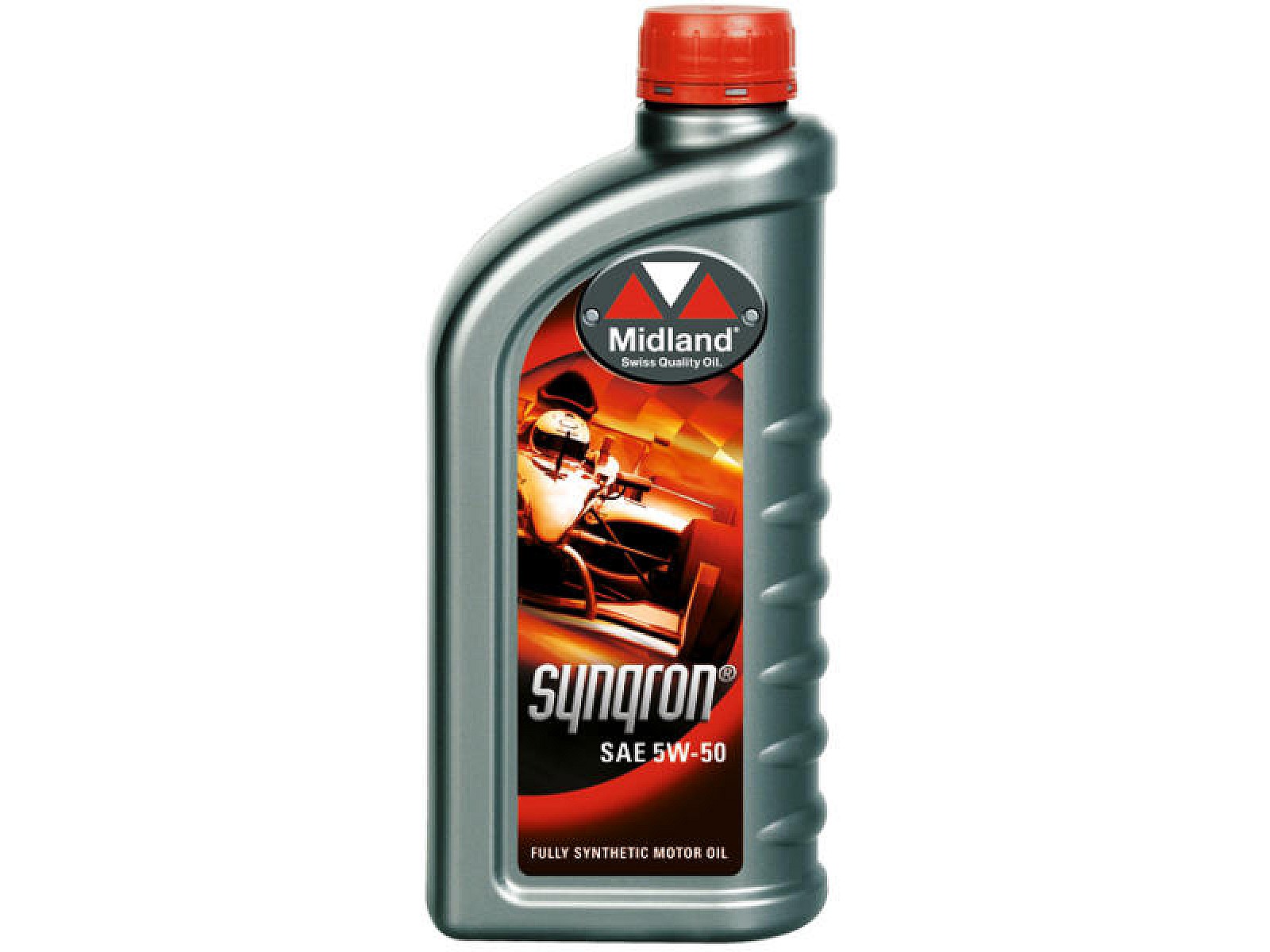 ☀️ Масло MIDLAND SYNQRON SAE 5W-50 1L ☀️ - ️ Ценa — ️ Motex.bg