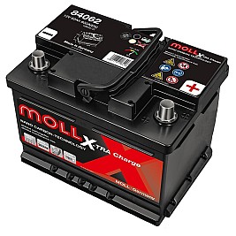Акумулатор MOLL X-TRA Charge 12V 62Ah 600A R+