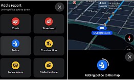 Навигацията Google Maps вече информира и за полицаи на пътя благодарение на Waze