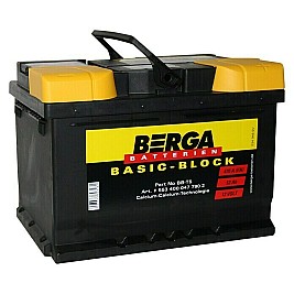 Акумулатор BERGA BASIC BLOCK 53AH 470A R+