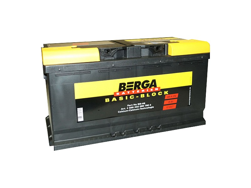 Акумулатор BERGA BASIC BLOCK 95AH 800A R+
