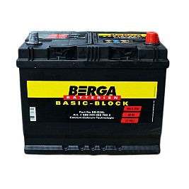 Акумулатор BERGA BASIC BLOCK 68AH 550A R+