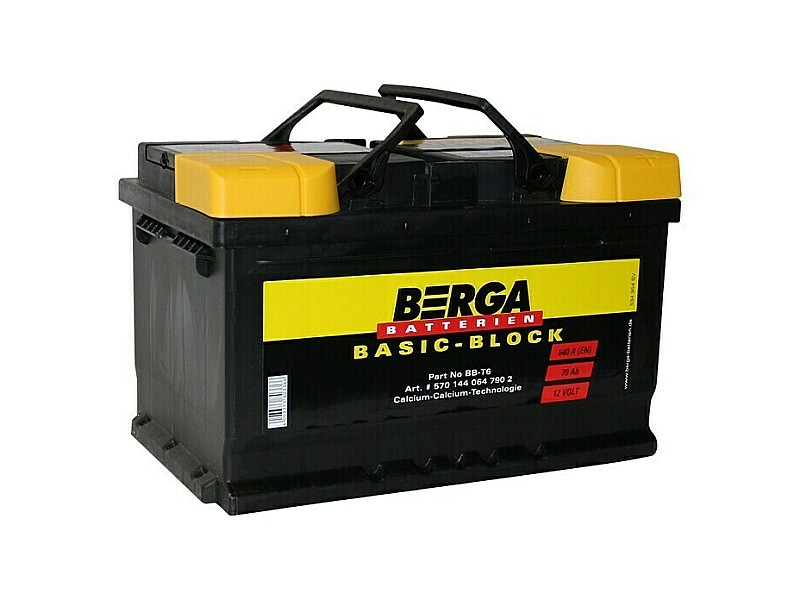 Акумулатор BERGA BASIC BLOCK 70AH 640A R+