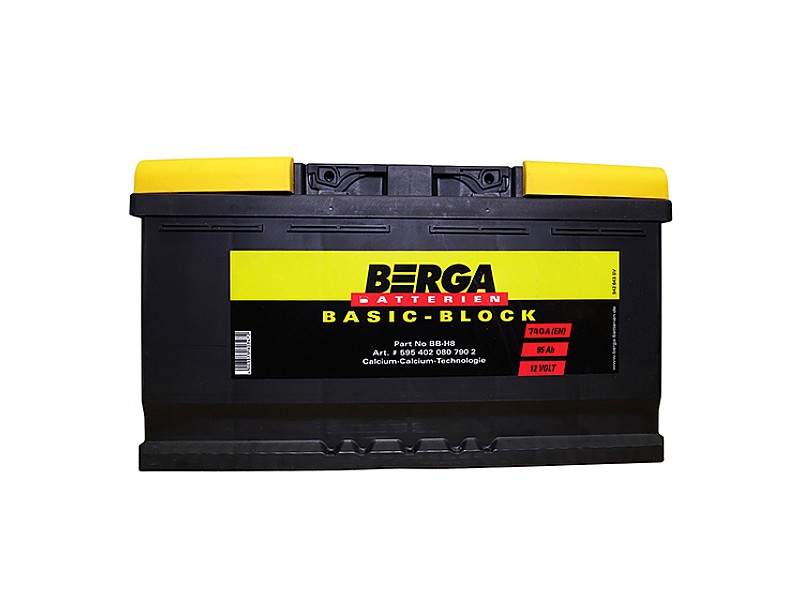 Акумулатор BERGA BASIC BLOCK 95AH 740A L+