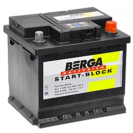 Акумулатор BERGA START BLOCK 45AH 400A L+