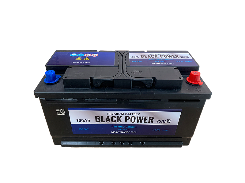 Акумулатор BLACK POWER 100Ah 780A R+
