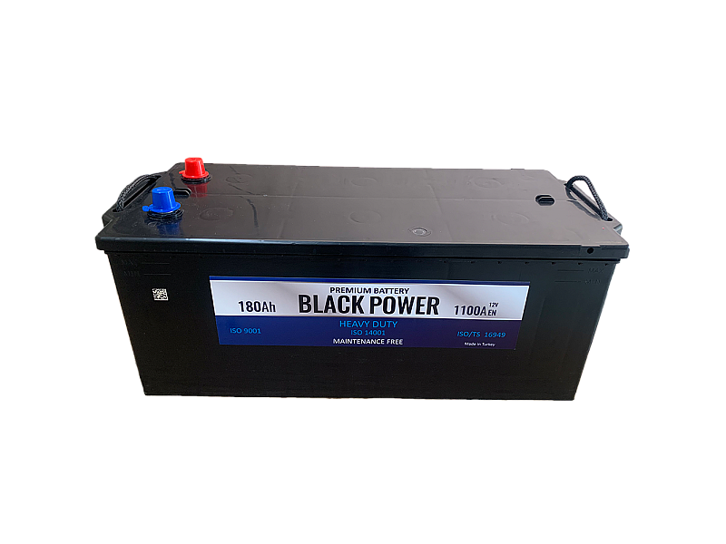 Акумулатор BLACK POWER 180Ah 1100A R+