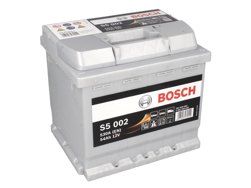 Акумулатор Bosch Silver S5 S5002 54Ah 530A R+