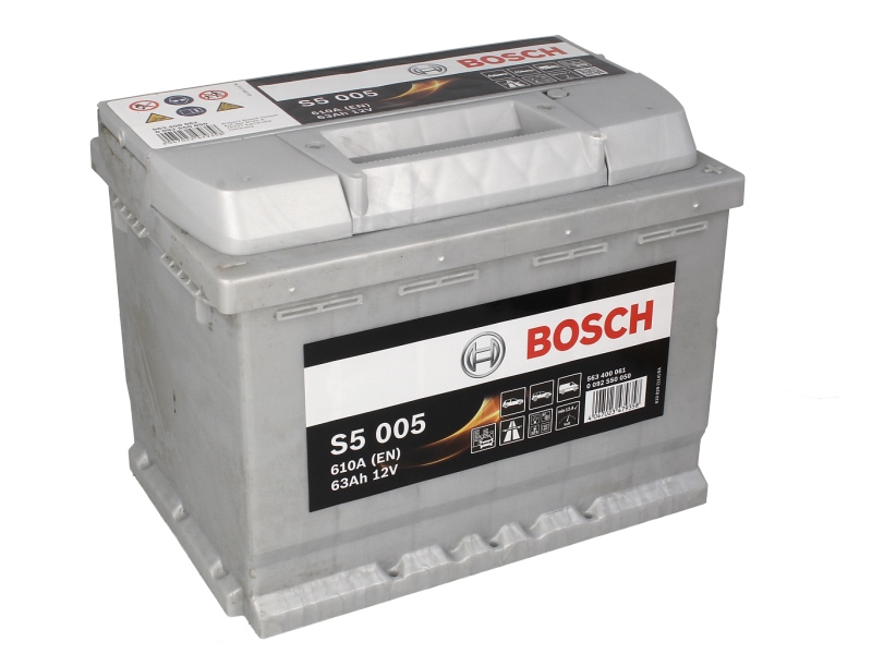 Акумулатор Bosch Silver S5 S5005 63Ah 610A R+