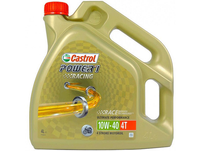 Масло CASTROL POWER 1 RACING 4T 10W-40 4L