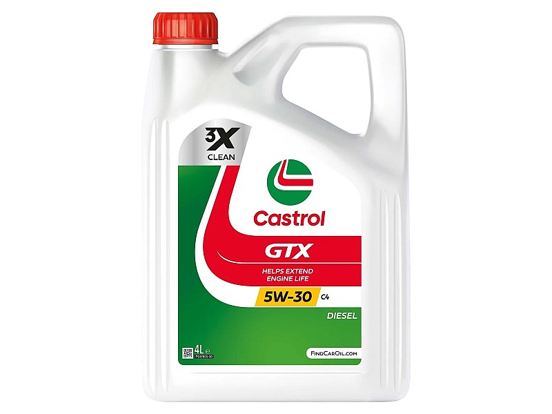 Масло CASTROL GTX 5W-30 C4 4L