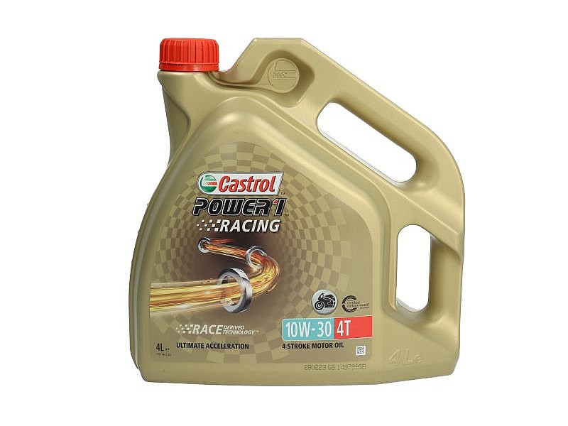 Масло CASTROL POWER 1 RACING 4T 10W-30 4L