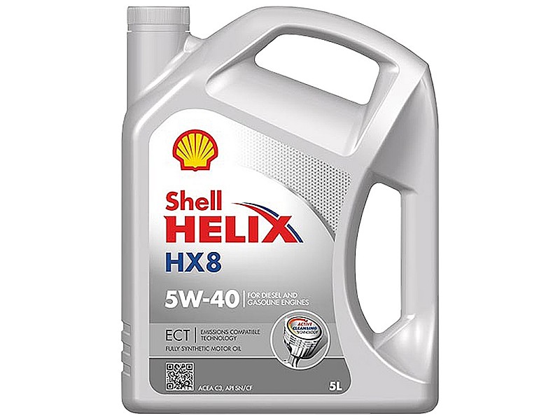 Масло SHELL HELIX HX8 5W-40 5L