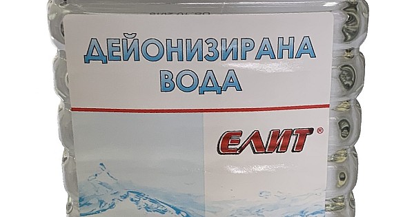 ☀️ Дейонизирана вода Елит 1L ☀️ - ️ Ценa — ️ Motex.bg
