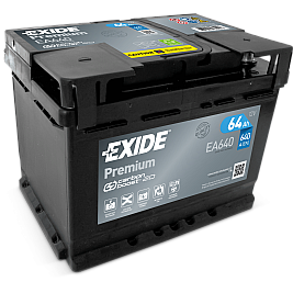 Акумулатор Exide Premium 64Ah 640A R+