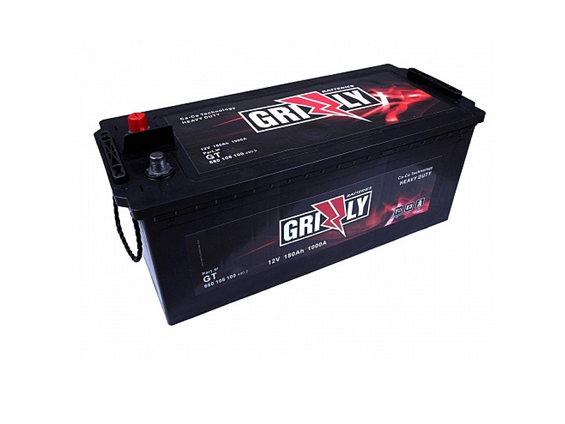 Акумулатор GRIZZLY 180Ah 1000A R+