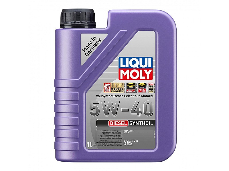 Масло LIQUI MOLY DIESEL SYNTHOIL 5W-40 1 L