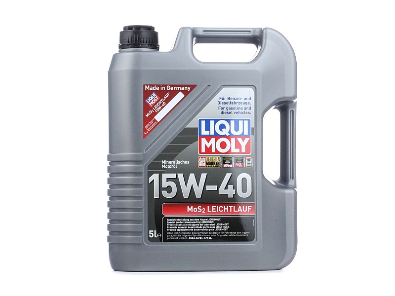 Масло LIQUI MOLY MoS2 Low-Friction 15W-40 5L