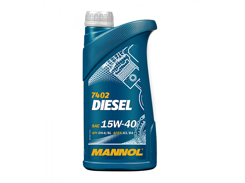 Масло MANNOL Diesel 15W-40 1L