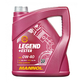 Масло MANNOL Legend + Ester 0W-40 4L