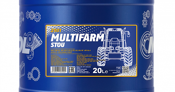 Olio Motore MANNOL 10W-30 MN API CG-4/CF-4/CF/CE/CD Multifarm STOU 20 Litri - Foto 7