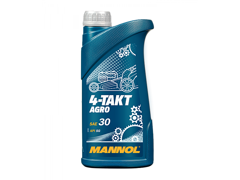 Масло за косачки MANNOL 4Т Agro SAE 30 1L