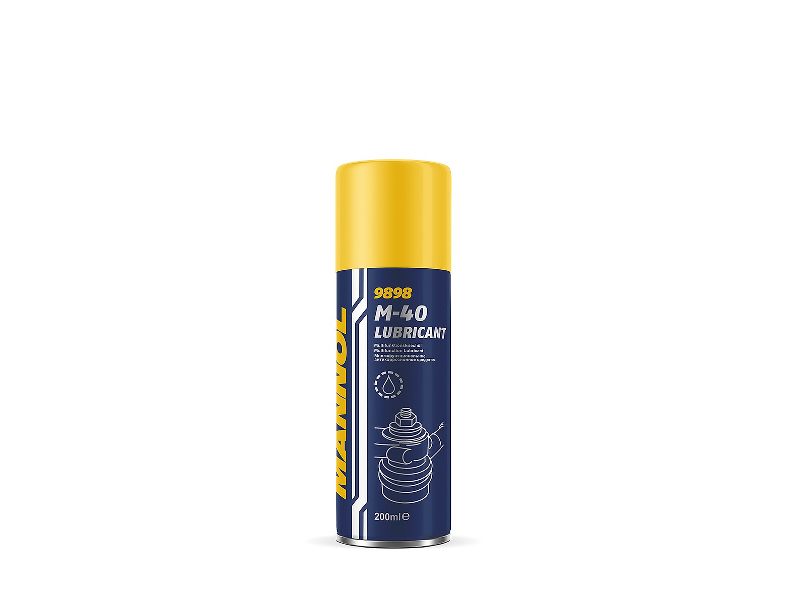 ☀️ Спрей за ръжда WD40 MANNOL Anti Rost M-40 200 мл. ☀️ - ️ Ценa — ️ ...