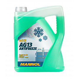 Зелен антифриз готов за употреба Mannol Antifreeze AG13 (-40 °C) Hightec 4013 5 L