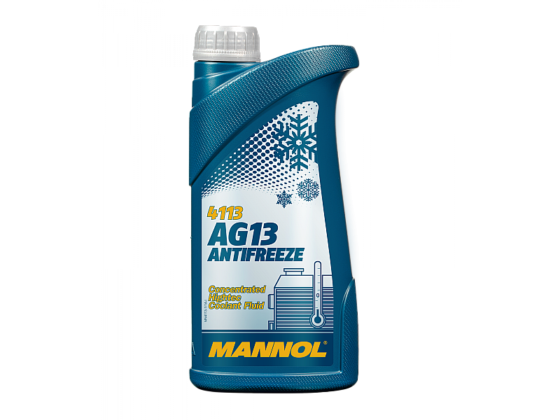 Зелен антифриз концентрат Mannol Antifreeze AG13 (-76 °C) Hightec 4113 1 L