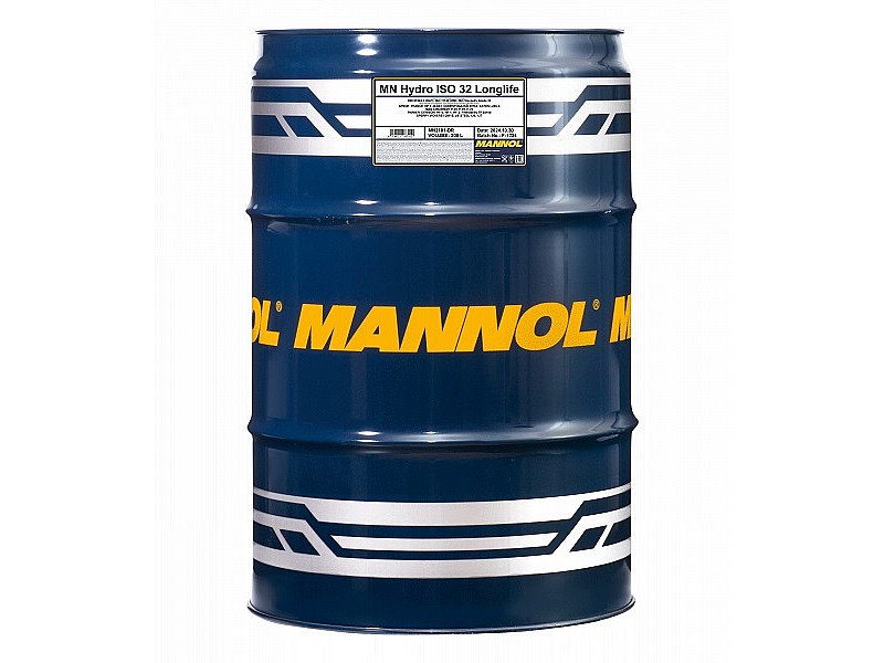 Хидравлично масло MANNOL Hydro ISO 32 208L