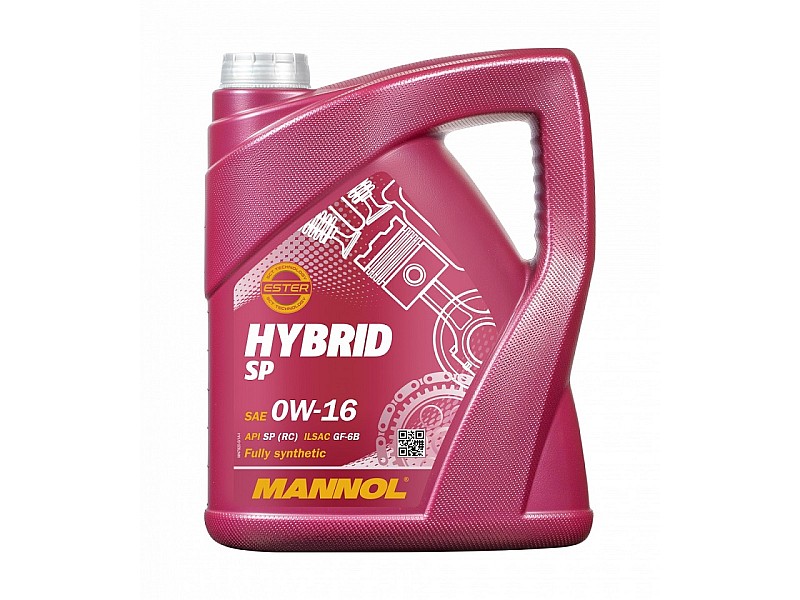 Масло MANNOL Hybrid SP 0W-16 5L