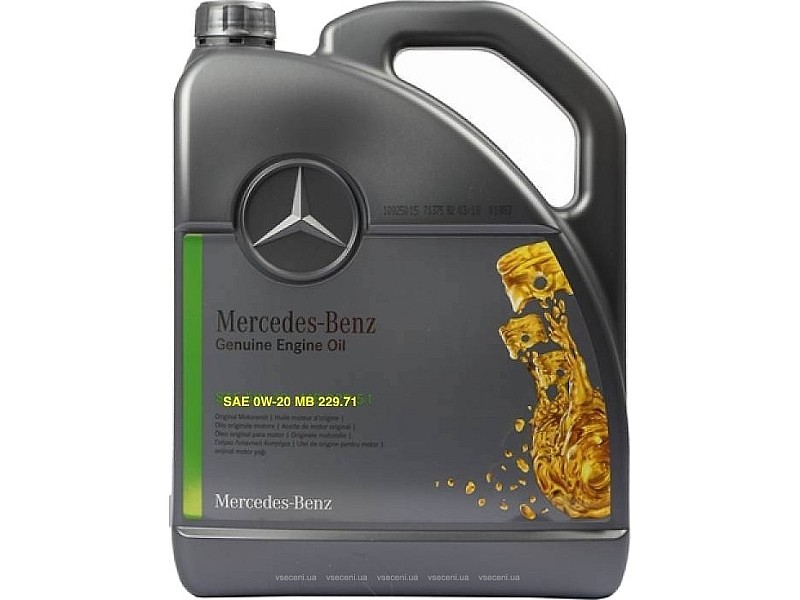 Масло MERCEDES-BENZ 229.71 0W-20 5L