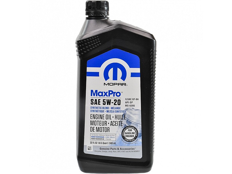 Масло MOPAR MAXPRO 5W-20 946 мл.