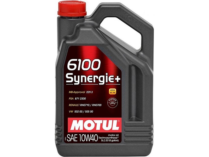 Масло MOTUL 6100 SYNERGIE+ 10W-40 5L