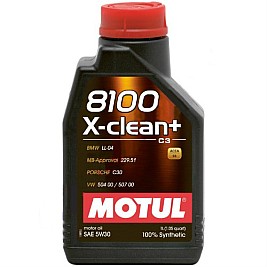 Масло MOTUL 8100 X-CLEAN+ 5W-30 1L