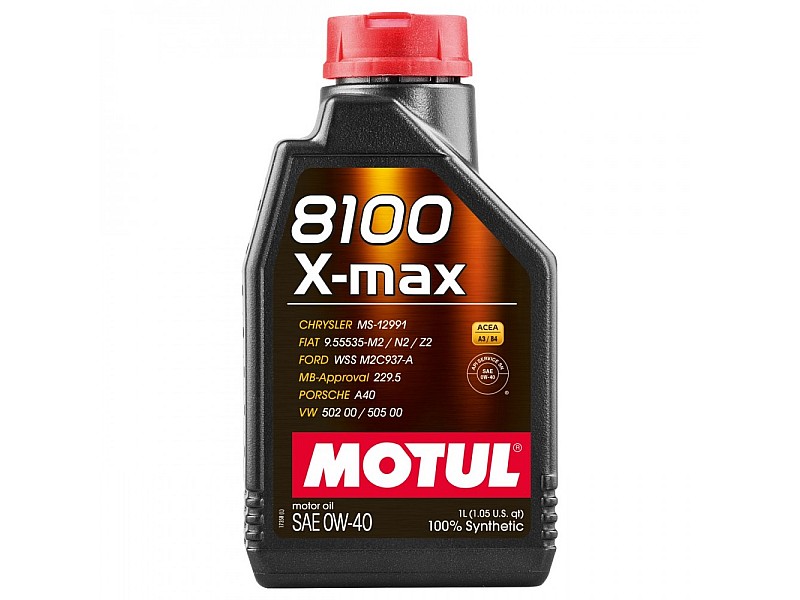 Масло MOTUL 8100 X-MAX 0W-40 1L