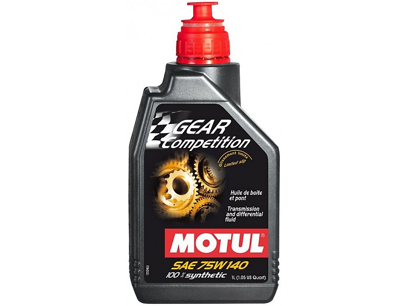 Масло MOTUL GEAR COMPETITION 75W-140 1L