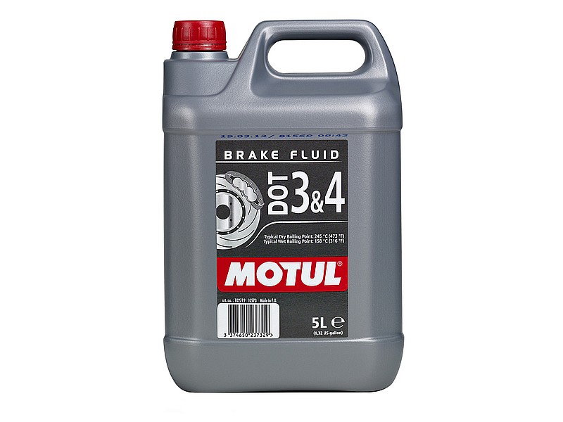 Спирачна течност MOTUL DOT 3&4 5L