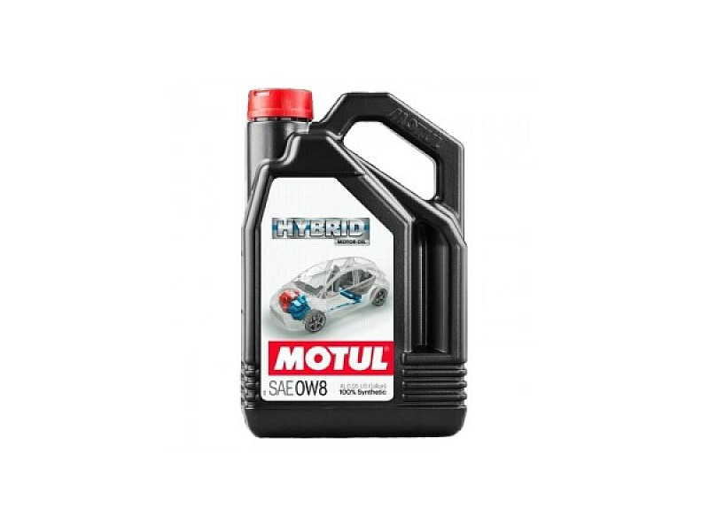 Масло MOTUL HYBRID 0w-8 4L