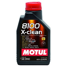 Масло MOTUL 8100 X-CLEAN 5W-40 1L