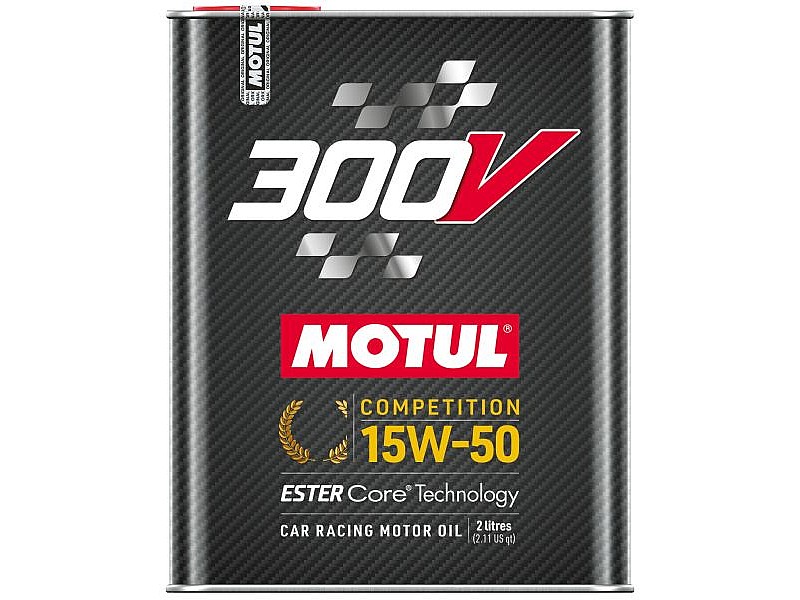 Масло MOTUL 300V COMPETITION 15W-50 2L