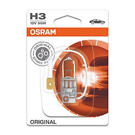 Крушка OSRAM 12V H3 55 W ORIGINAL 1бр. блистер