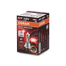 Крушка OSRAM 12V H7 55 W NIGHT BREAKER SILVER +100% 1бр. кутия