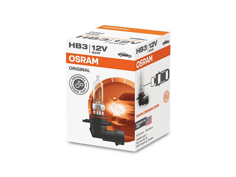 Крушка OSRAM 12V HB3 ORIGINAL 1бр. кутия