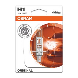 Крушки OSRAM 12V H1 55 W ORIGINAL 1 бр. блистер
