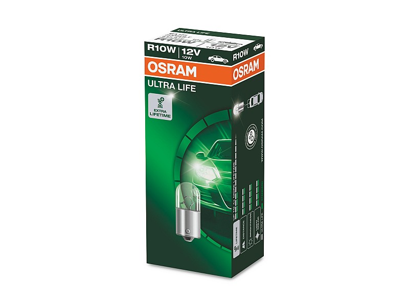 Крушки OSRAM 12V R10W ULTRA LIFE 10 бр.