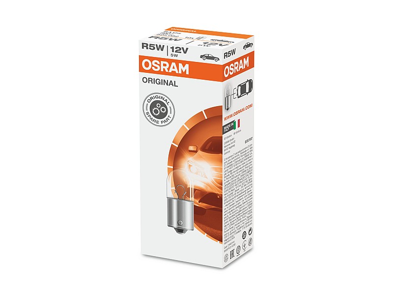 Крушки OSRAM 12V R5W ORIGINAL 10 бр.