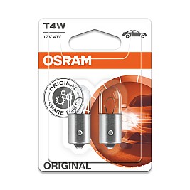 Крушки OSRAM 12V T4W ORIGINAL 2 бр. блистер