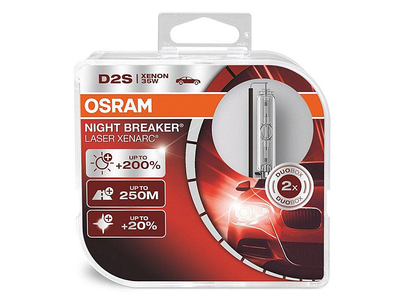 Крушки OSRAM Xenarc Night Breaker Laser D3S 35W 2бр.